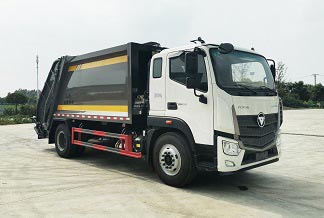 程力威牌CLW5181ZYS6CD型壓縮式垃圾車